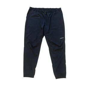 Patagonia Men's Black Lightweight Jogger Pant XXL Pockets Zipper Minimalist
